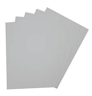 Produktbild von folia Moosgummi (B)290 x (H)400 mm hellgrau 2 mm 5 Stück