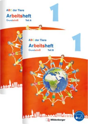 Obrázok produktu pre ABC der Tiere 1 Neubearbeitung - Arbeitsheft Grundschrift, Teil A und B