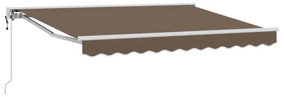 Image de Toldo rétractable Topo, dimensions 3 x 2 mètres, en polyester et aluminium