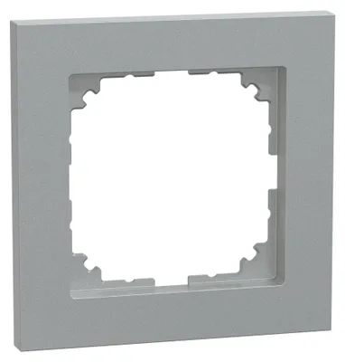 Productafbeelding van Merten M-Pure frame, enkelvoudig, MEG4010-3660, aluminium