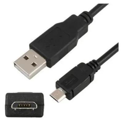 Image de Kabel Usb - Microusbczarny/Black