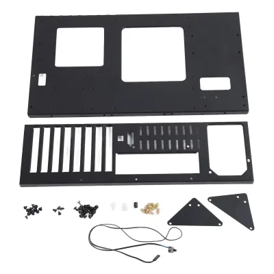 Obrázek produktu pro Počítačová otevřená skříň Rack Support X79 X99 Dual Servers Mainboard DIY Computer Open Chassis pro základní desku ATX M ATX ITX