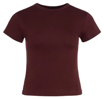 Image de T-shirt pour femmes CALEY - rouge, taille XS