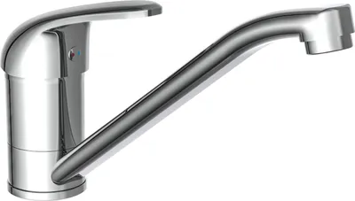 Produktbild von SCHÜTTE Küchenarmatur FALCON, Niederdruck Armatur Küche, 360° schwenkbare Mischbatterie Küche, Chrom