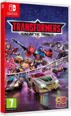 Productafbeelding van Nintendo Games Switch Transformers: Galactic Trials. Transparant. PAL. Transparant. PAL