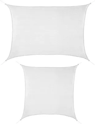 Produktbild von Famanu Sonnensegel 3m x 4m - Wasserabweisend, UV-Schutz, Windschutz