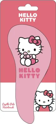 Zdjęcie produktu dla Szczotka do włosów dla dzieci Hello Kitty, różowa, rozmiar uniwersalny, Disney