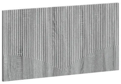 Imagen del producto de vidaXL Cabecero de pared, modelo HOORN, color gris Sonoma, fabricado en material de madera