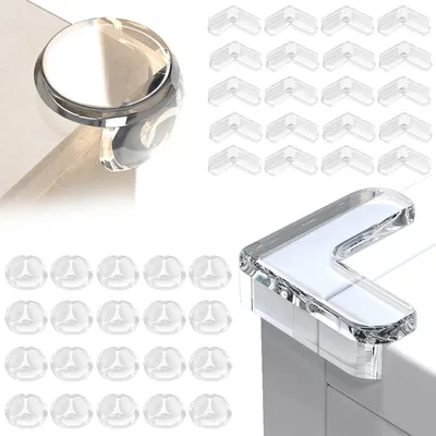 Produktbild von AB Eckenschutz 40 Stück transparent selbstklebend Kindersicherung