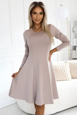 Produktbild von Numoco Minikleid für Frauen Kawhenat beige S