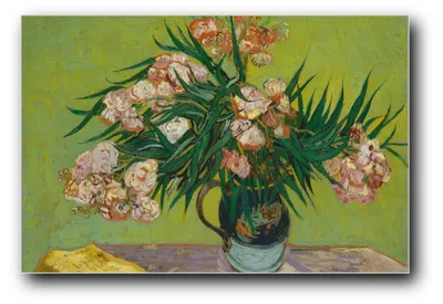 Produktbild von Kunstdruck „Oleander“ von Vincent van Gogh – 30 x 45 cm – ungerahmt
