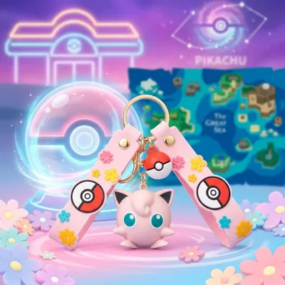 Produktbild von Pokémon Jigglypuff Schlüsselanhänger – Funism