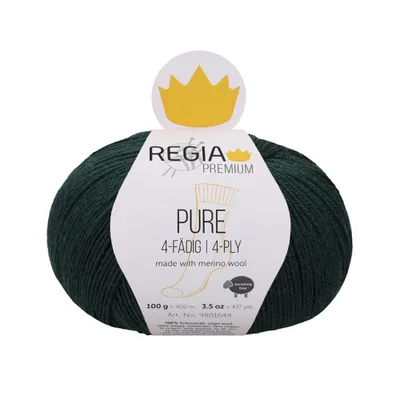Produktbild von Regia Premium Pure 00072 Leaves Strickgarn