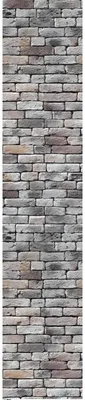 Obrázek produktu pro Tapeta z netkané textilie s přednaneseným lepidlem – šedé cihly – 1 role o rozměrech 300 x 60 cm