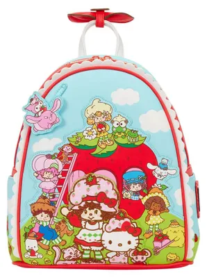 Image de Mini Plecak Sanrio by Loungefly - Strawberry Shortcake, 23x27x11 cm