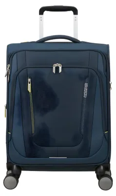 Productafbeelding van American Tourister trolley Wanderlite Spinner Exp. TSA Dark Navy donkerblauw 56cm