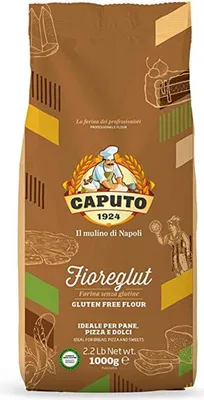 Produktbild von Fioreglut Caputo Mehl - 1 Kg - glutenfrei - Box 10 Stück