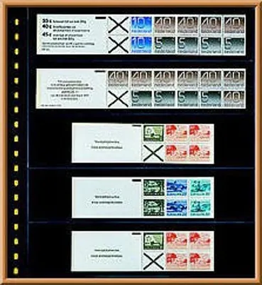 Produktbild von Lindner 825P Klarsichthüllen für Markenheftchen - 10er-Packung