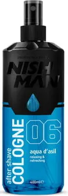 Produktbild von NISHMAN 06 AQUA D'ASIL Aftershave 400ml