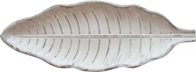 Zdjęcie produktu dla Talerz Dekoracyjny W Kształcie Liścia Drewno 37,5X13,5X1Cm