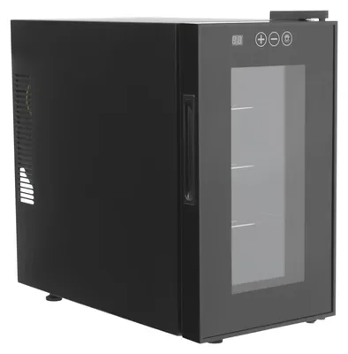 Immagine prodotto di Incubatrice per uova di rettili - Incubatrice da 23 l - Temperatura 10–40 °C - Temperatura e umidità costanti - 3 ripiani cromati - 55 W, 220–240 V - LED 0,6 W - Nero