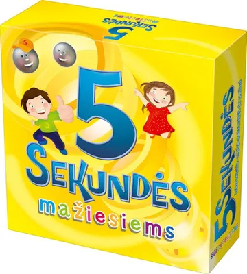 Zdjęcie produktu dla Trefl Game 5 Seconds Junior (w języku litewskim)