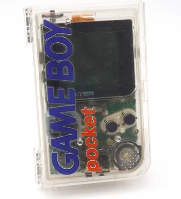 Produktbild von Nintendo Game Boy Pocket Handheld Spielkonsole Transparent GB in