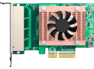 Zdjęcie produktu dla QNAP QXG-2G4T-I225, Wewnętrzny, Przewodowa, PCI Express, Ethernet, 2500 Mbit/s