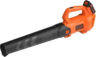 Immagine prodotto di Soffiatore a batteria BLACK+DECKER BCBL200L-QW, 18 V, portata d'aria 580 m3/h, incl. batteria 18 V 2 Ah e caricabatteria 2 Ah