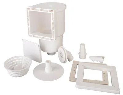 Produktbild von Gre AR100, Teichwandabschäumer, Weiß, Kunststoff, 3,8 cm, 1,9 kg, Box