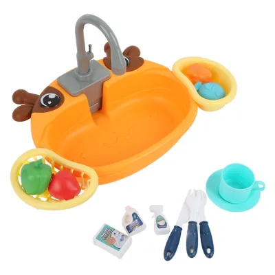 Zdjęcie produktu dla Zabawka do udawania zmywarki, zabawka do zabawy w zlew kuchenny, zabawka do zabawy w zmywarkę, zabawka do udawania zlewu kuchennego, zabawka do zabawy w zmywarkę elektryczną, zabawki dla dzieci