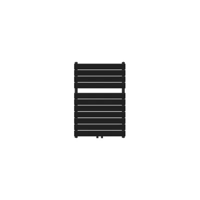 Produktbild von LuxeBath Badheizkörper Steam Design, 600x800 mm, Schwarz, mit Mittelanschluss