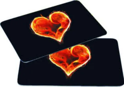 Immagine prodotto di Tavola da colazione in melamina "Cuore di fiamma