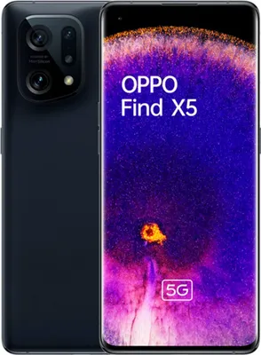 Produktbild von Oppo Find X5 5G 8GB/256GB Schwarz (Black) Dual-SIM