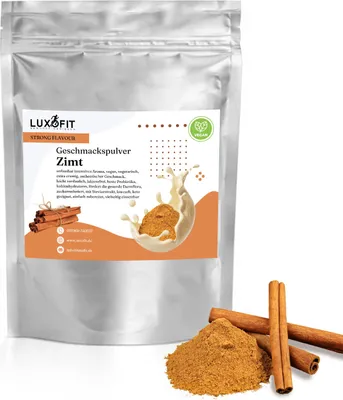 Obrázek produktu pro Skořicová příchuť v prášku Příchuť nízkokalorická 300 g