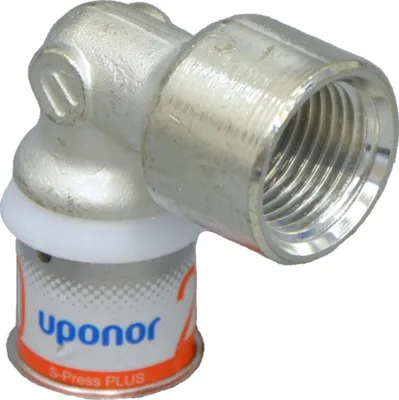 Produktbild von UPONOR S-Press PLUS Winkelmuffe, 20-Rp3/4"FT, 1 Stk.