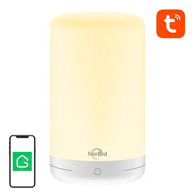 Produktbild von Gosund LB3 smart tafel/bed lamp 5V, 2A USB (inc voeding en kabel) touch bediening: kleure en lichtsterkte, Alexa and Google Home compatible, Intelligente Tischleuchte, WLAN, Weiß, Wi-Fi 4 (802.11n), LED, 6 W