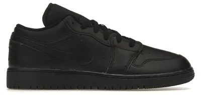 Produktbild von Jordan 1 Low Triple Black (2022) (GS) - EU 38