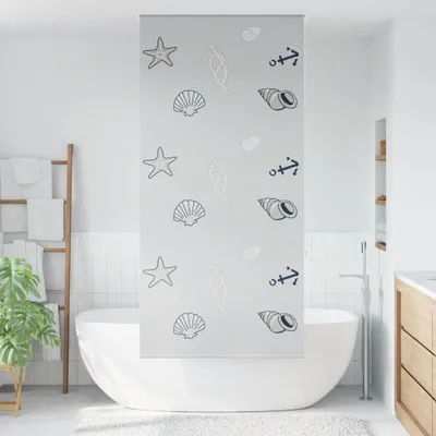 Immagine prodotto di Tenda a Rullo Doccia 110x240 cm Larghezza Tessuto 106 cm