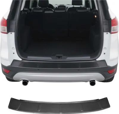 Image de Protection Seuil Coffre Pare-Chocs pour Ford Kuga 2013-2020 ABS Mat Noir