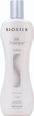 Zdjęcie produktu dla Biosilk Silk Therapy Shampoo, 355 ml, Szampon, Kobiety, Do wszystkich włosów, Ochrona, Naprawa, Świecący, Wygładzający, Butelka