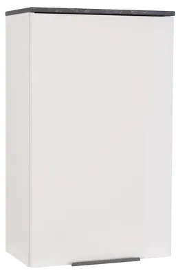 Produktbild von Hängeschrank - B 40 cm - 1 Tür - Cashmeregrau matt - Schwarz