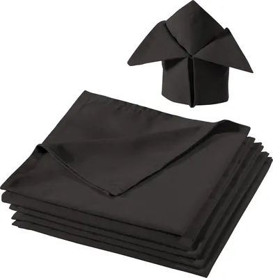 Produktbild von REDBEST Serviette 6er-Pack Seattle" anthrazit 50x50 cm"
