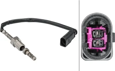 Produktbild von HELLA 6PT 358 181-591 Abgastemperatursensor für VW CRAFTER 30-50 Kasten (2E) 175mm