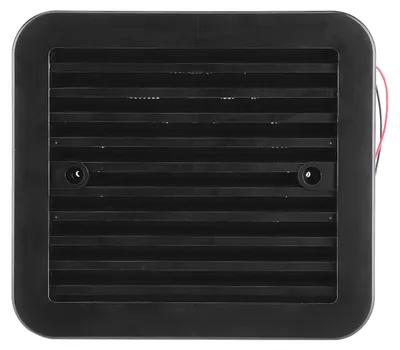Immagine prodotto di Ventilatore da 12 V e 4 W con alette, sfiato, flusso d'aria potente su un lato, uscita dell'aria, design per auto, accessori per camper