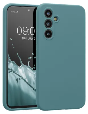 Produktbild von kwmobile Hülle kompatibel mit Samsung Galaxy A54 5G - Hülle Silikon gummiert - Handyhülle - Handy Case in Antique Stone