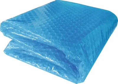 Obrázok produktu pre Solárna plachta pre vírivky štvorec 1,18 x 1,18 m modro-transparentná