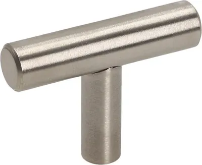 Produktbild von Möbelgriff GS29 aus Edelstahl, klassisches Design, profiliert und geschwungen