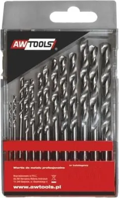 Obrázek produktu pro Awtools hss-g sada vrtáků do kovu 13elem. /2,5 - 8 mm/
