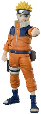 Image de Naruto S.H.Figuarts, figurine d'action de Naruto Uzumaki, le ninja le plus imprévisible, réédition, 15 cm